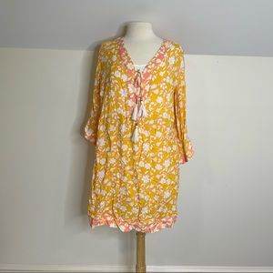 Peachmama Tropical Floral Maternity Mini dress